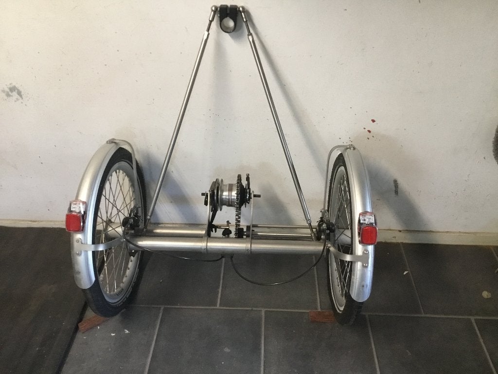 Ombouwset voor driewielfiets, Ophalen, Zo goed als nieuw, Opus 3