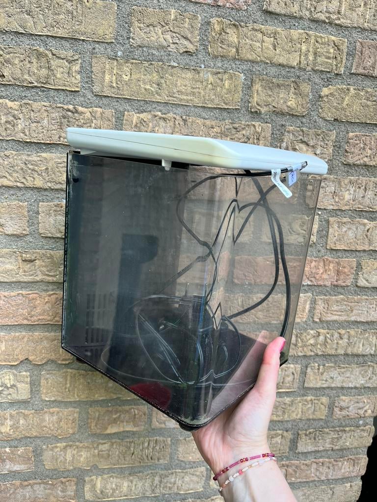 Kleine starters bak aquarium 5 liter, Dieren en Toebehoren, Ophalen, Zo goed als nieuw, Leeg aquarium
