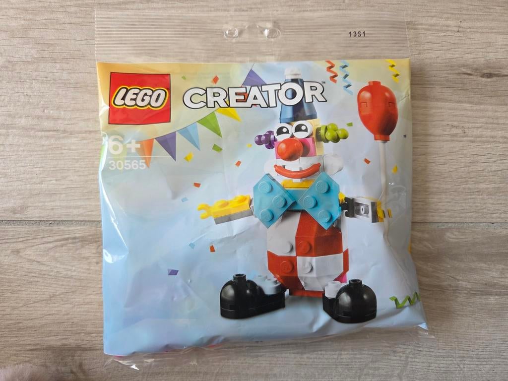 LEGO Creator 30565 Clown - Nieuw in Polybag, Lego, Nieuw, Ophalen of Verzenden, Ongeopend/sealed