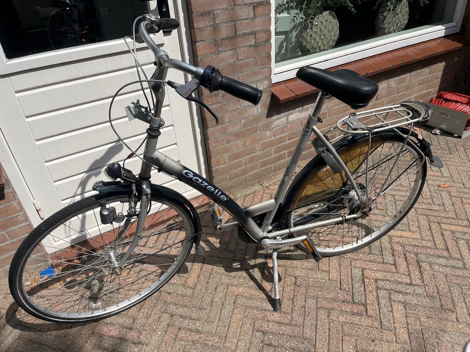 Gazelle damesfiets, Fietsen en Brommers, Ophalen, Velgrem, Versnellingen, Gazelle