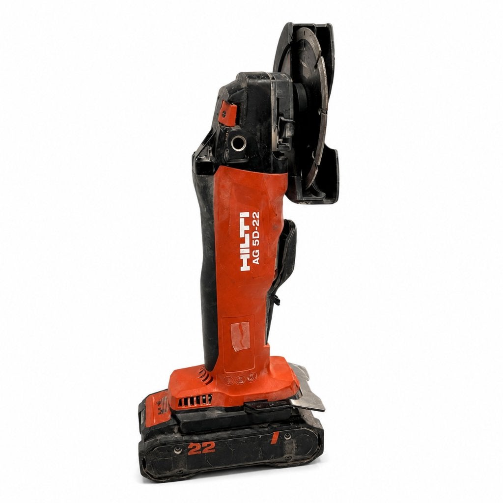 Hilti AG 5D-22 haakse accuslijper met 1 accu | nette staat, ., Haakse handslijpmachine, Ophalen of Verzenden, Zo goed als nieuw