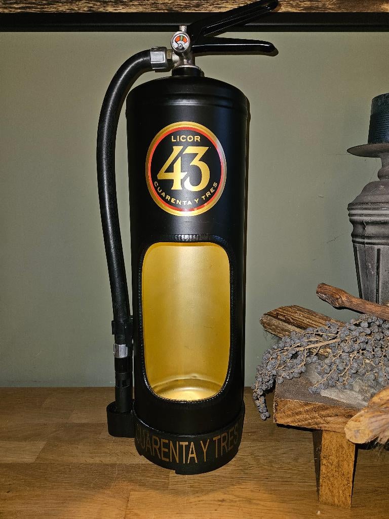 Likeur 43 decoratieve brandblusser, mancave, Ophalen of Verzenden, Nieuw, Minder dan 50 cm