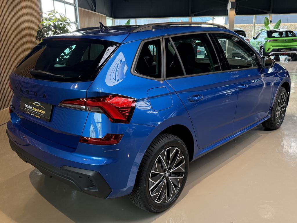Skoda Kamiq 1.0 TSI Business Edition Stoelverwarming Navigat, Auto's, Voorwielaandrijving, Stof, Gebruikt, Zwart