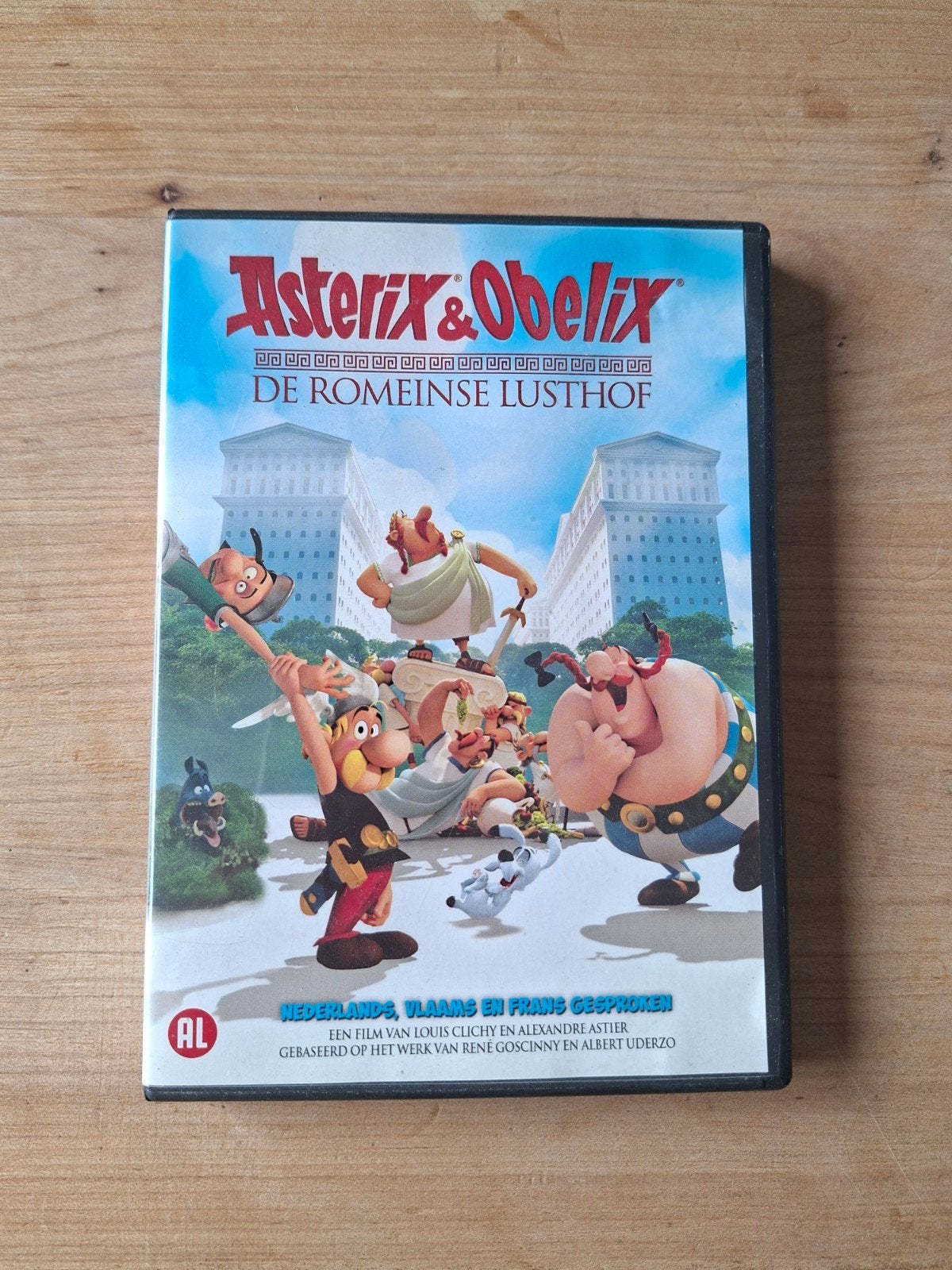 Asterix & Obelix - De Romeinse Lusthof, Cd's en Dvd's, Dvd's | Tekenfilms en Animatie, Europees, Gebruikt, Alle leeftijden, Overige typen