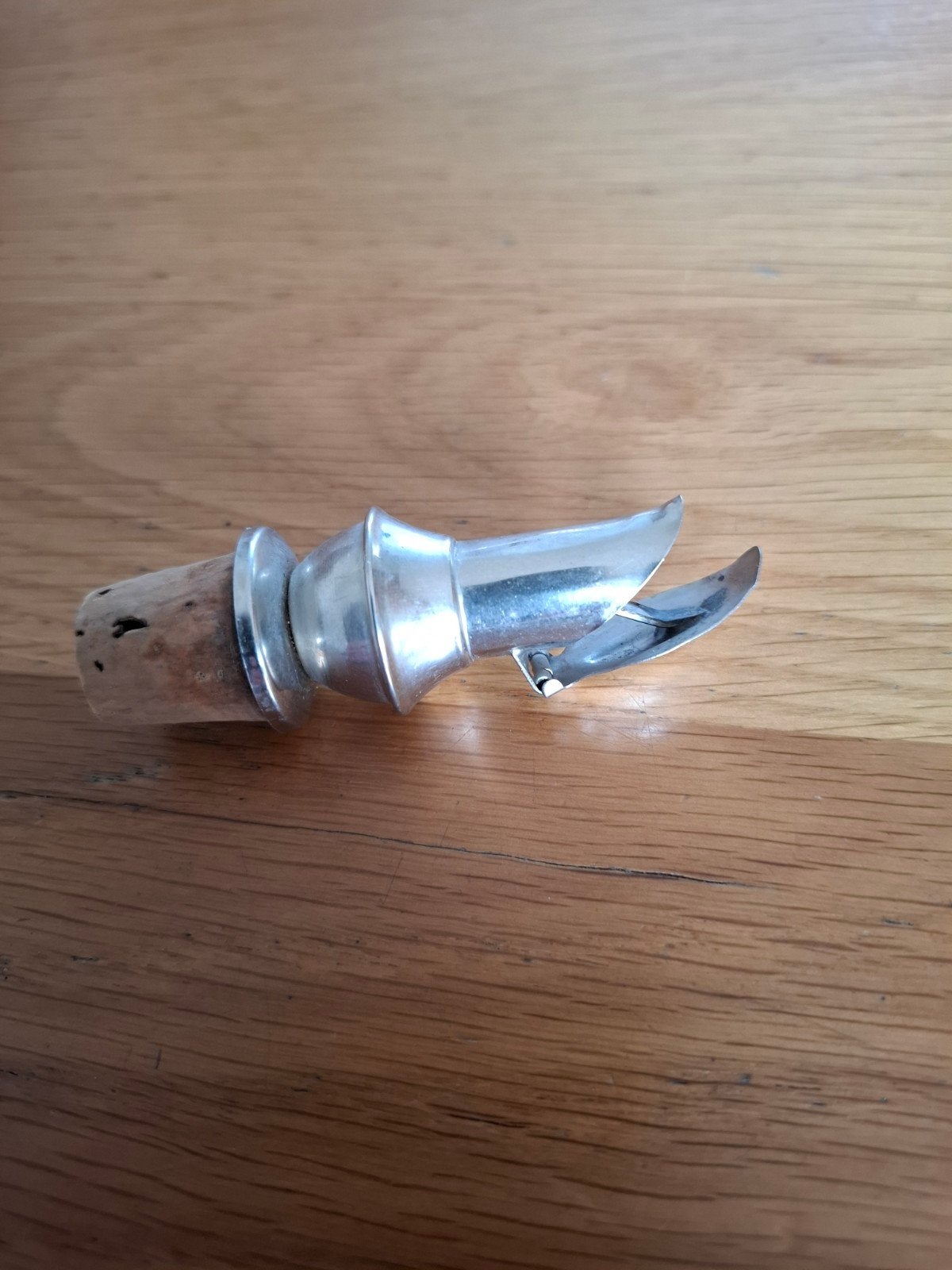 Antieke/Vintage Schenkkurk met Automatisch Klepje, Ophalen of Verzenden