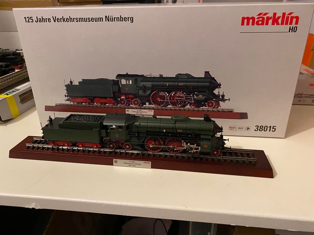 Marklin 38015, Hobby en Vrije tijd, Modeltreinen | H0, Wisselstroom, Locomotief, Ophalen of Verzenden, Zo goed als nieuw