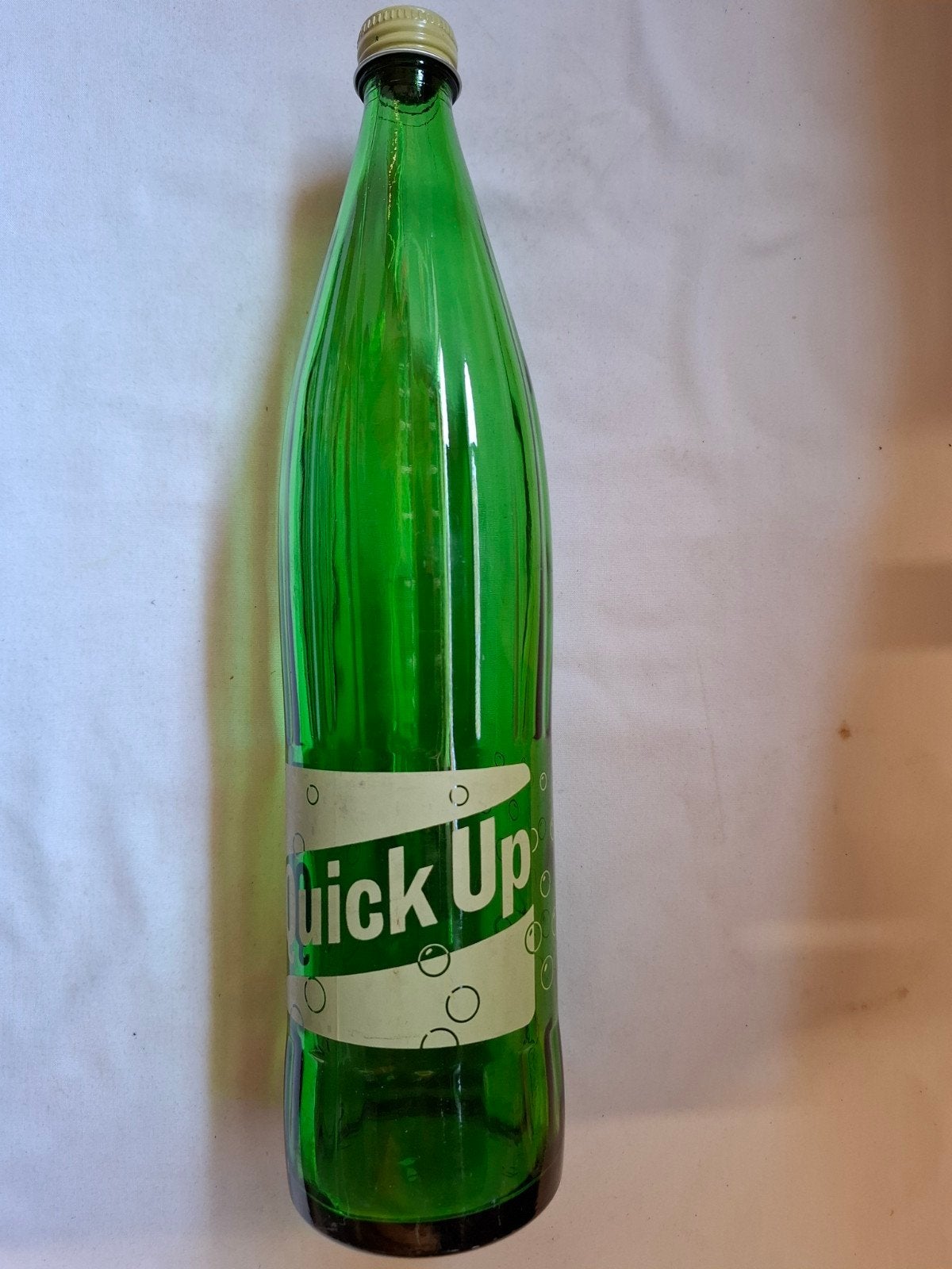 mooie limonade fles Quick Up met schroefdop, Verzamelen, Ophalen of Verzenden, Gebruikt, Verpakking