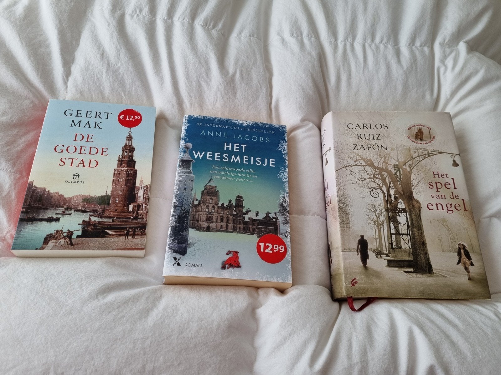 Geert Mak, Anne Jakobs, Carlos Ruiz Zafon, Boeken, Ophalen, Zo goed als nieuw