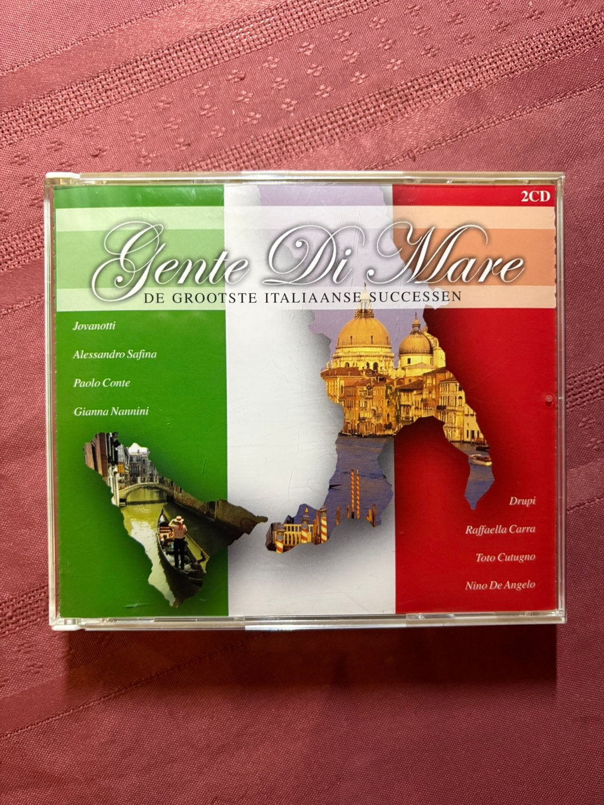 Gente Di Mare - De Grootste Italiaanse Successen  2cd-box, Verzenden, Gebruikt, Verzamelalbum, Overige genres