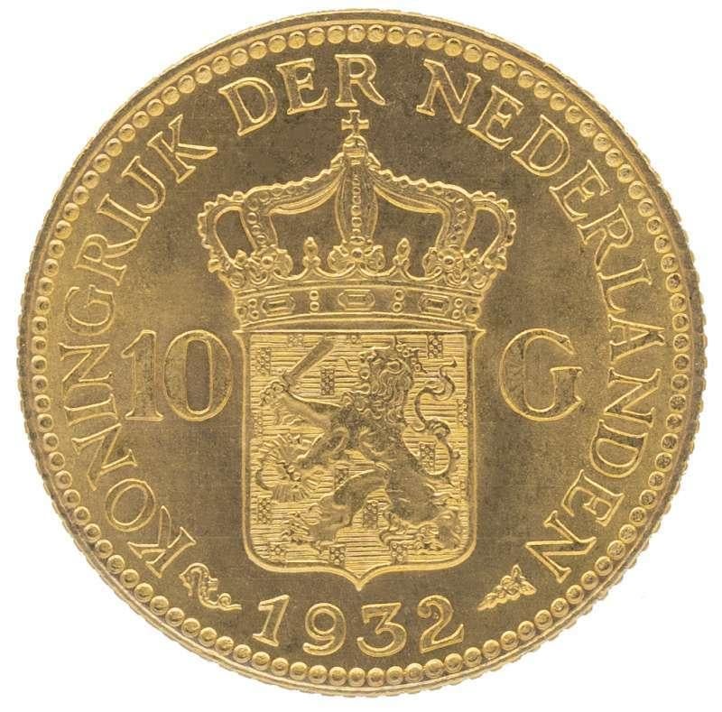 10x Nederland Gouden tientje, Ophalen of Verzenden, Goud