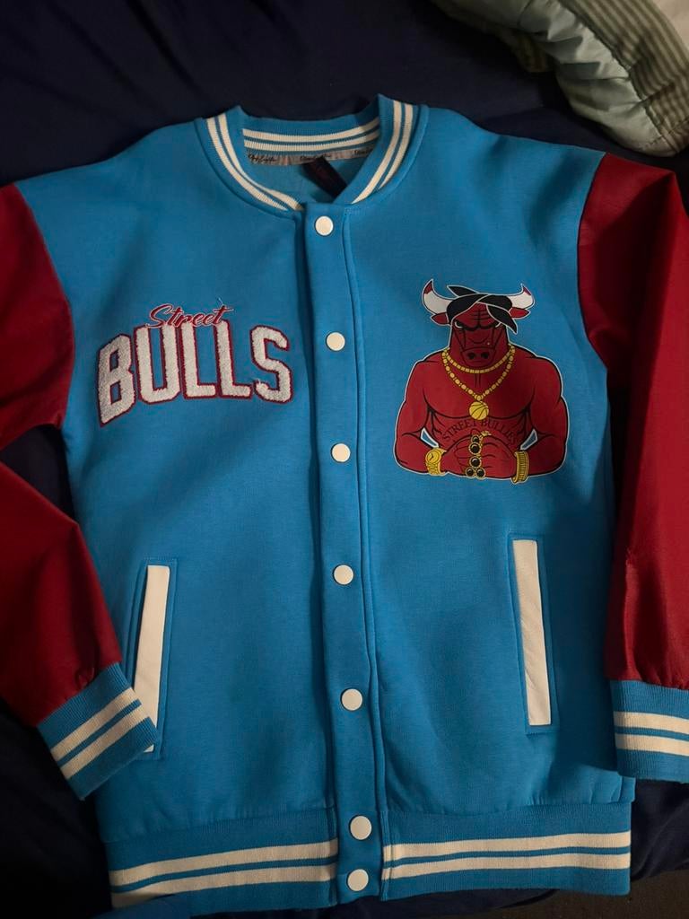 Chicago Bulls varsity-jas, Ophalen of Verzenden, Zo goed als nieuw, Maat 46 (S) of kleiner, Rood