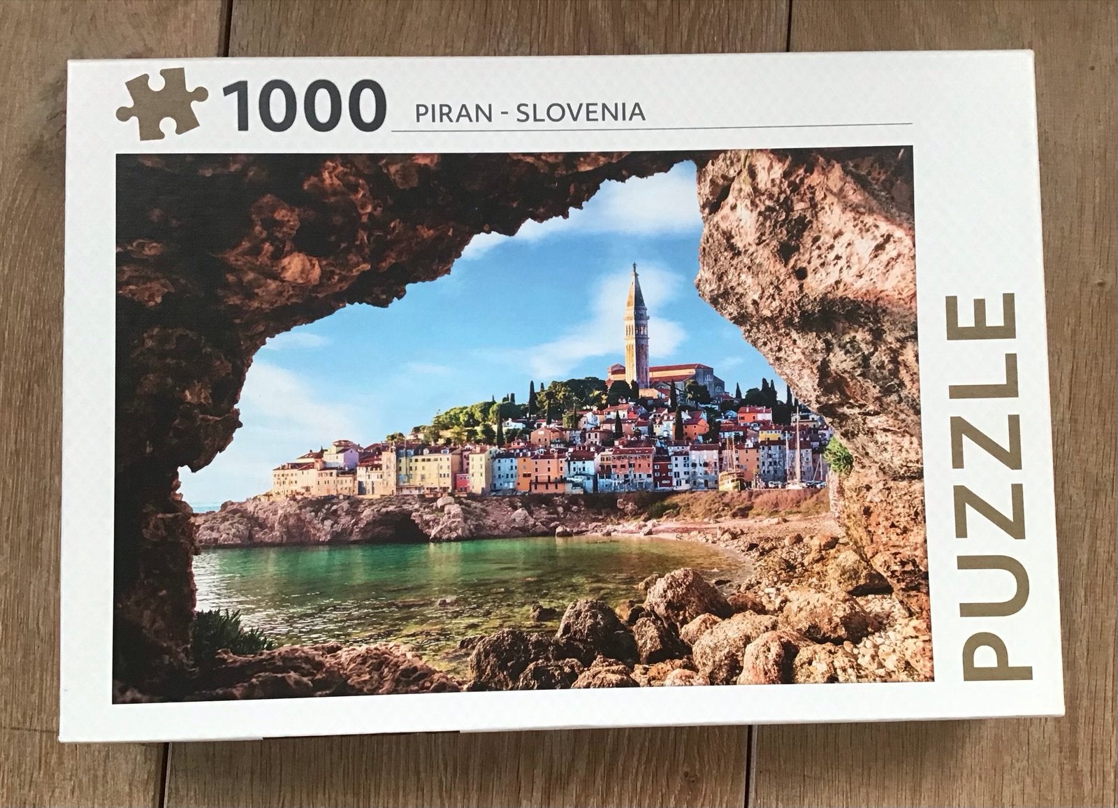 Legpuzzel Piran - Slovenia 1000 stukjes, Ophalen, 500 t/m 1500 stukjes, Zo goed als nieuw, Legpuzzel