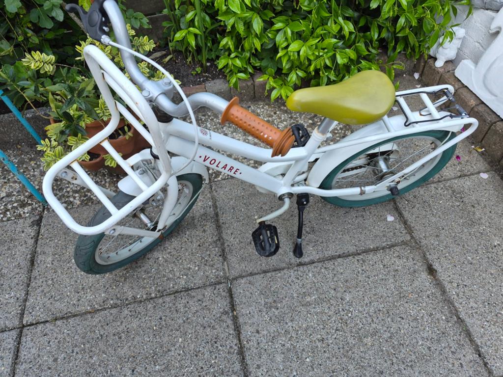 Kinderfiets voltage 16 inch, Ophalen of Verzenden, Gebruikt, Terugtraprem, 16 tot 20 inch