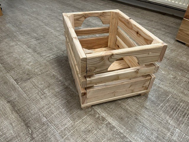 Houten kistje, Huis en Inrichting, Woonaccessoires | Kisten, Ophalen, Overige materialen, Minder dan 50 cm, Nieuw