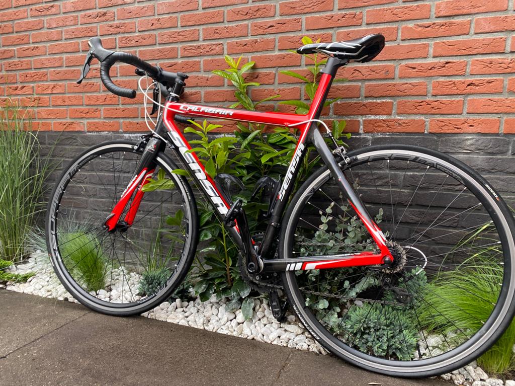 Sensa Calabria Full Carbon 55cm - Shimano Ultegra, 28 inch, Gebruikt, Aluminium, Meer dan 20 versnellingen