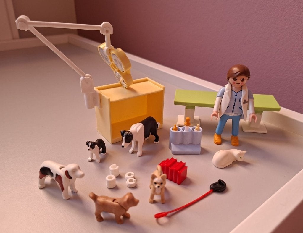 Playmobil  Dierenarts, Ophalen of Verzenden, Zo goed als nieuw, Losse onderdelen