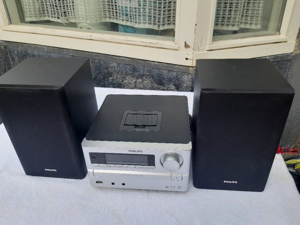 Philips Micromuzieksysteem DCM2020/12, cd, tuner etc, Ophalen, Philips, Gebruikt, Microset