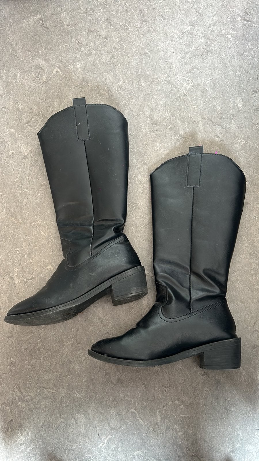 Black boots for dames size 37, Ophalen, Zo goed als nieuw, Zwart