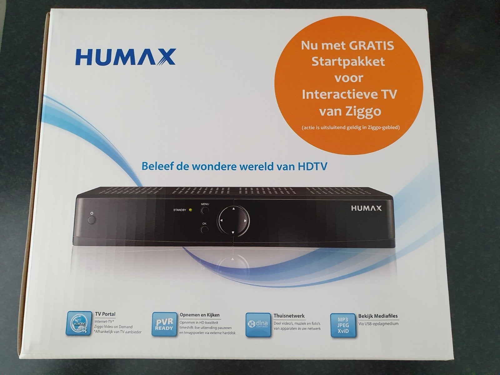 HUMAX digitale hdtv kabelontvanger., Ophalen of Verzenden, Nieuw