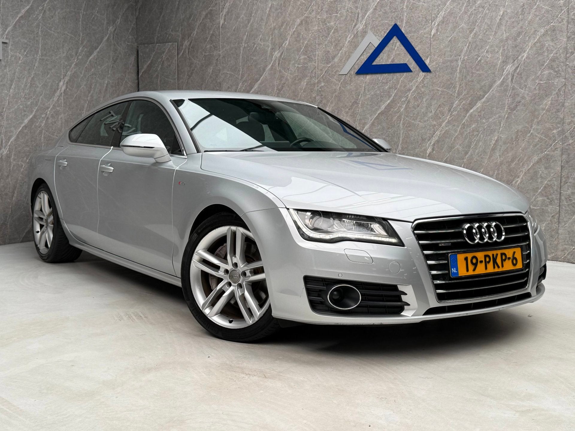 Audi A7 Sportback 3.0 TFSI quattro 299 PK 3x S-Line / ACC /, Auto's, Euro 5, Gebruikt, Zwart, 2995 cc