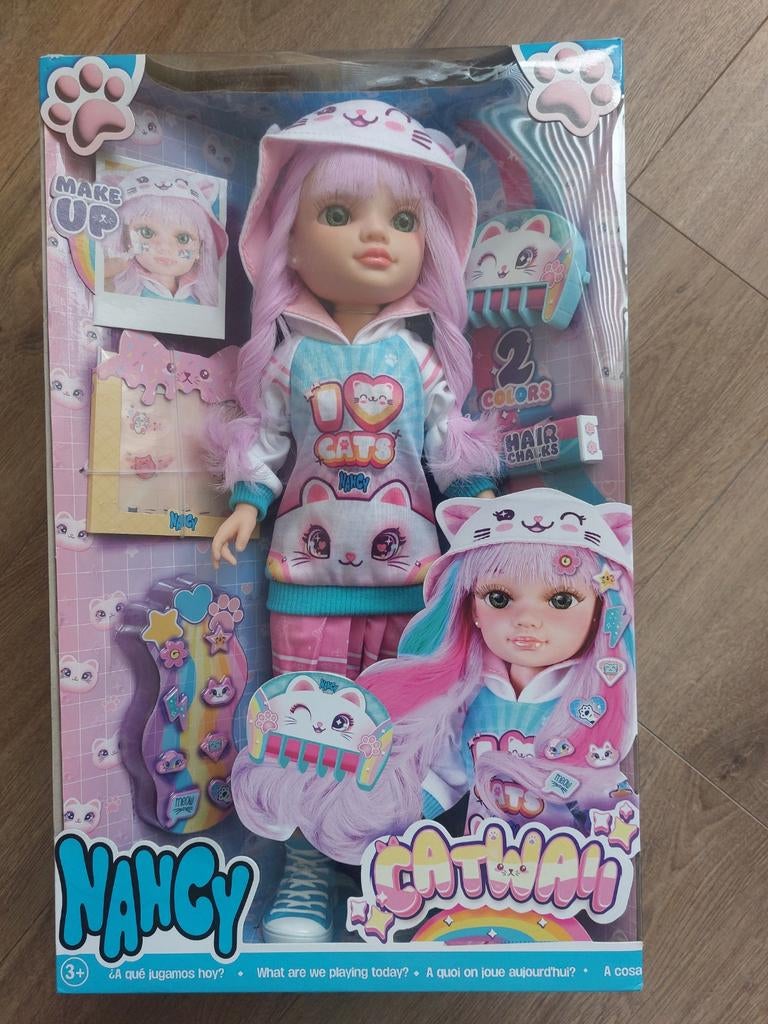 Nancy pop, Catwaii, 43cm, nieuw in doos., Ophalen, Nieuw, Overige typen