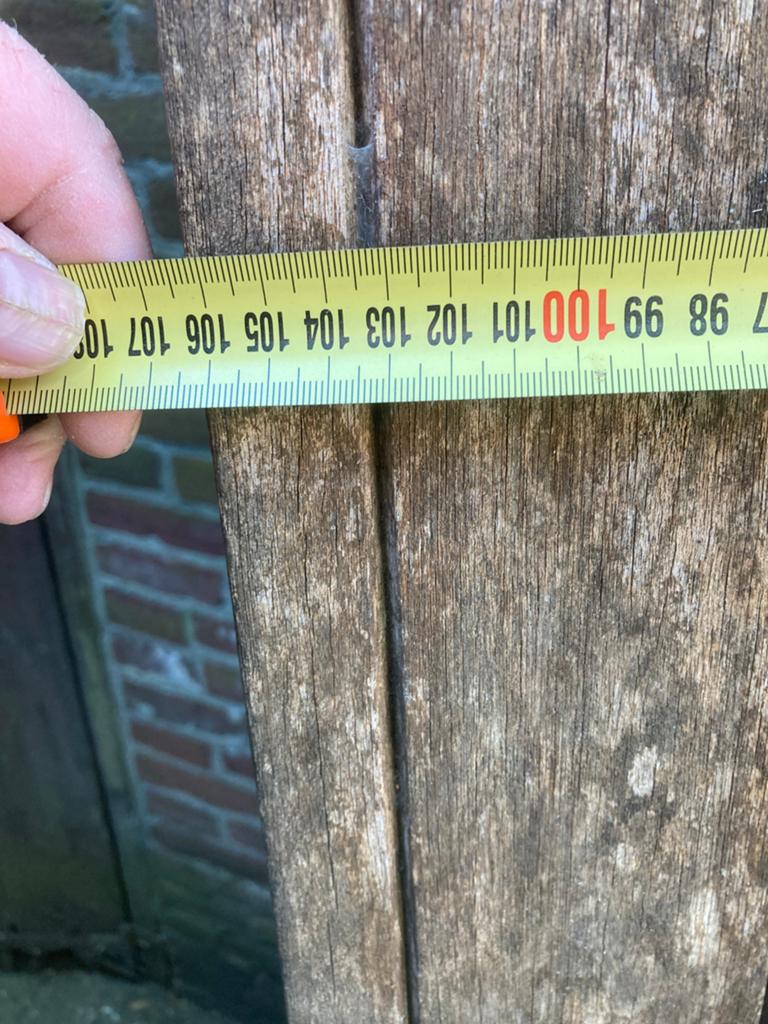 Tuinpoort, Tuin en Terras, Tuinhekken en Hekwerk, Ophalen of Verzenden, Zo goed als nieuw, Hout, Tuinhek