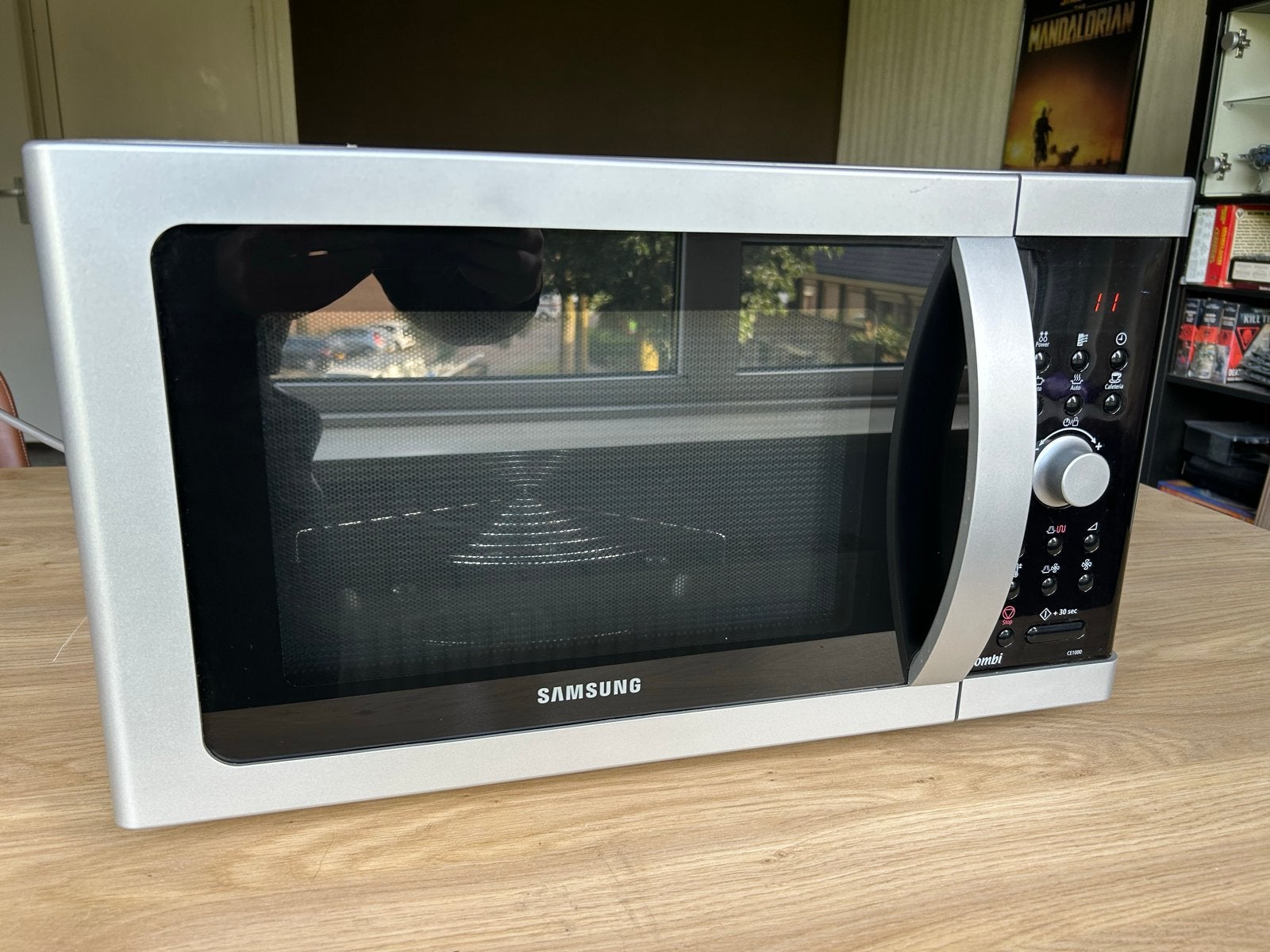 Samsung combimagnetron - CE1000 ZGAN!, Witgoed en Apparatuur, Magnetrons, Ophalen, Combimagnetron, Zo goed als nieuw, Draaiplateau