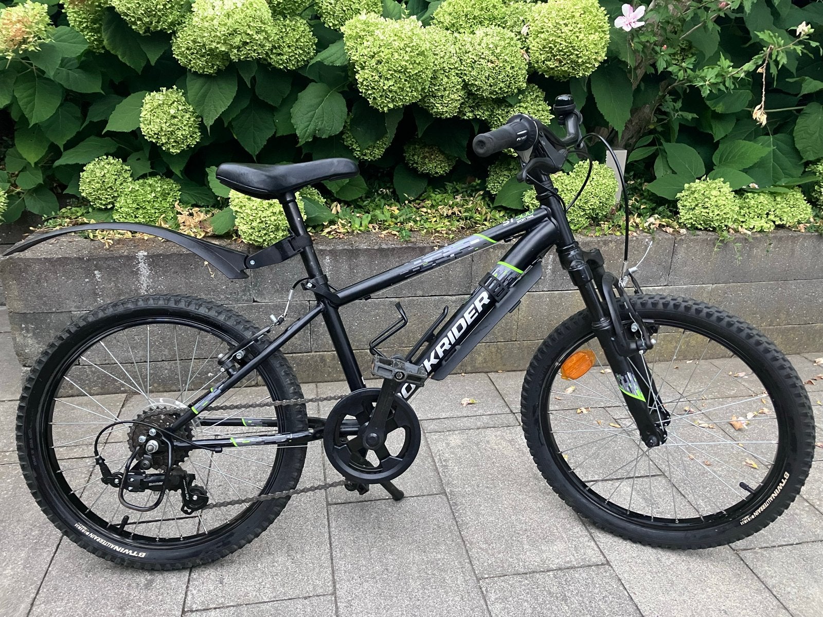 Rockrider kinderfiets 20 inch met versnellingen, Fietsen en Brommers, Fietsen | Kinderfietsjes, Ophalen, Gebruikt, Velgrem, 20 inch of meer