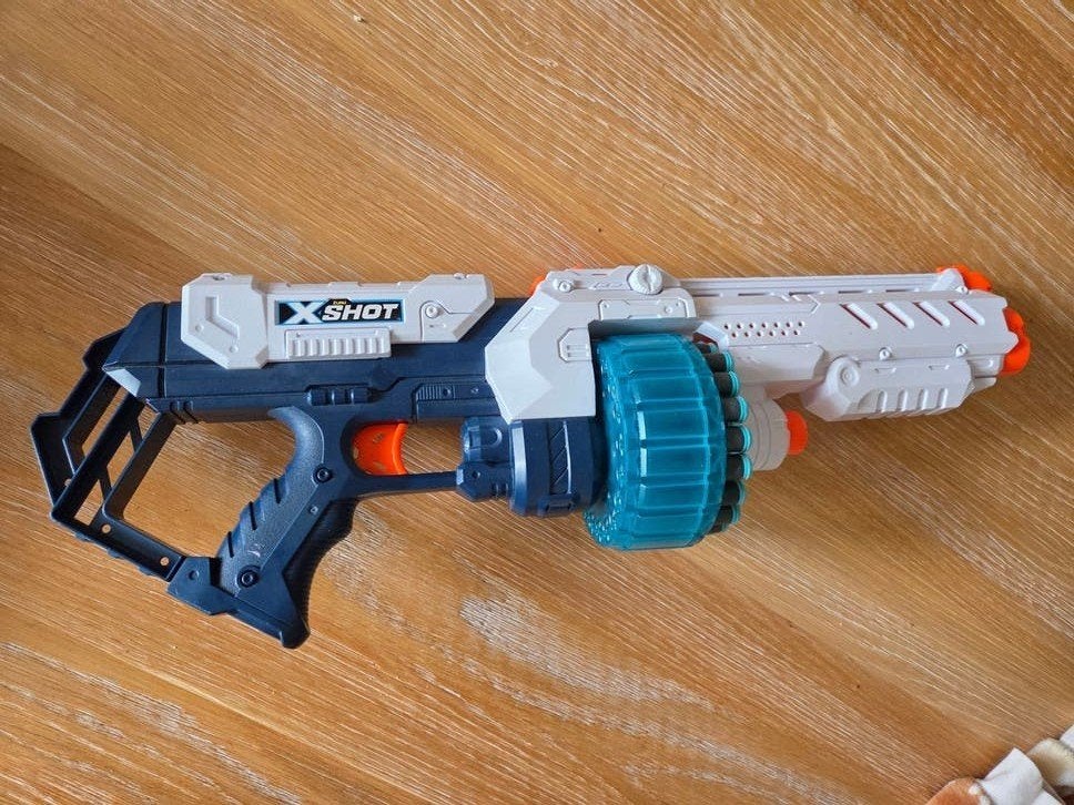 X-Shot Excel Crusher Blaster Nerf gun pistool, Kinderen en Baby's, Speelgoed | Overig, Ophalen, Jongen of Meisje