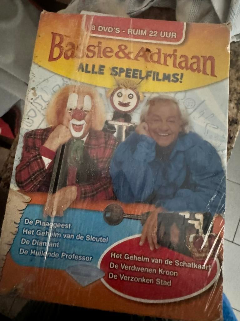 Bassie en adriaan alle speelfilms, Cd's en Dvd's, Alle leeftijden, Ophalen of Verzenden, Zo goed als nieuw
