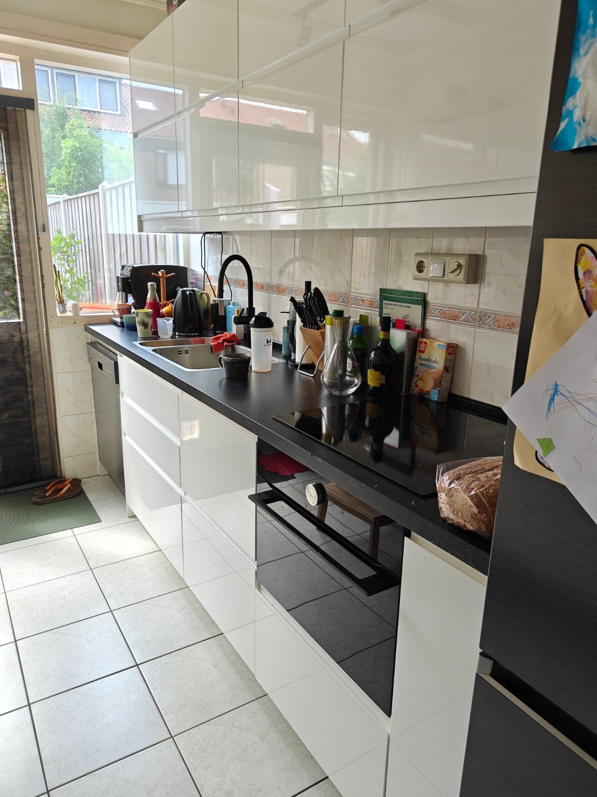 IKEA keuken (2022), Ophalen, Gebruikt, Wit, Enkelwandige keuken