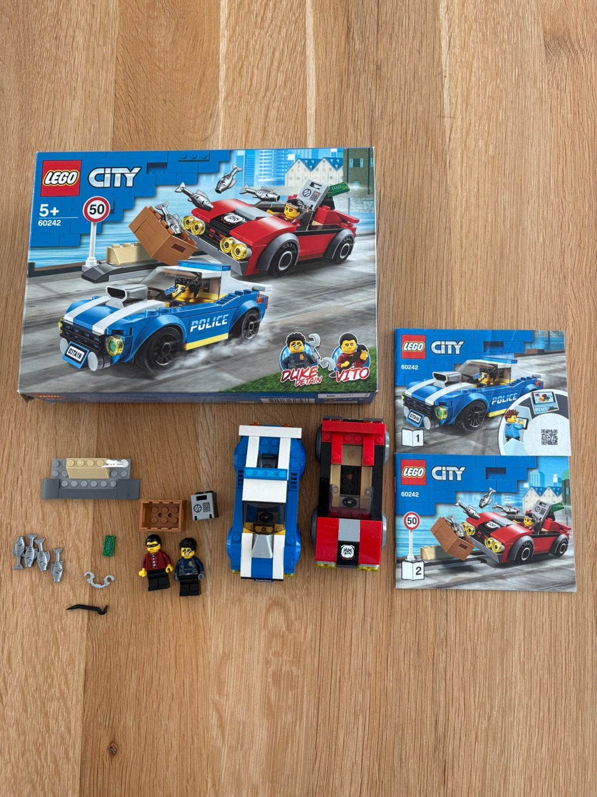 Lego city politiearrest op de snelweg, City, Lego, Ophalen of Verzenden, Zo goed als nieuw