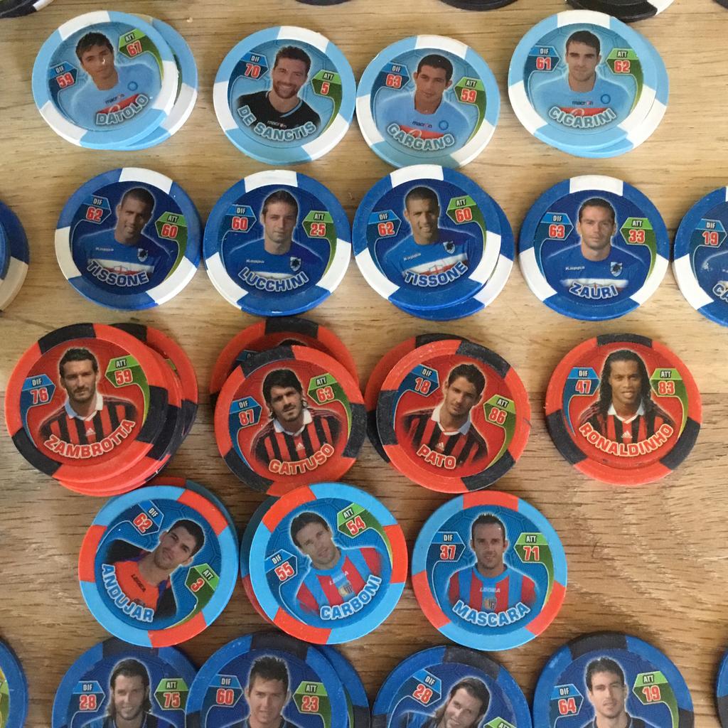 Calcio chipz Toppz Serie A Italie Topps voetbal topps, Verzenden, Zo goed als nieuw