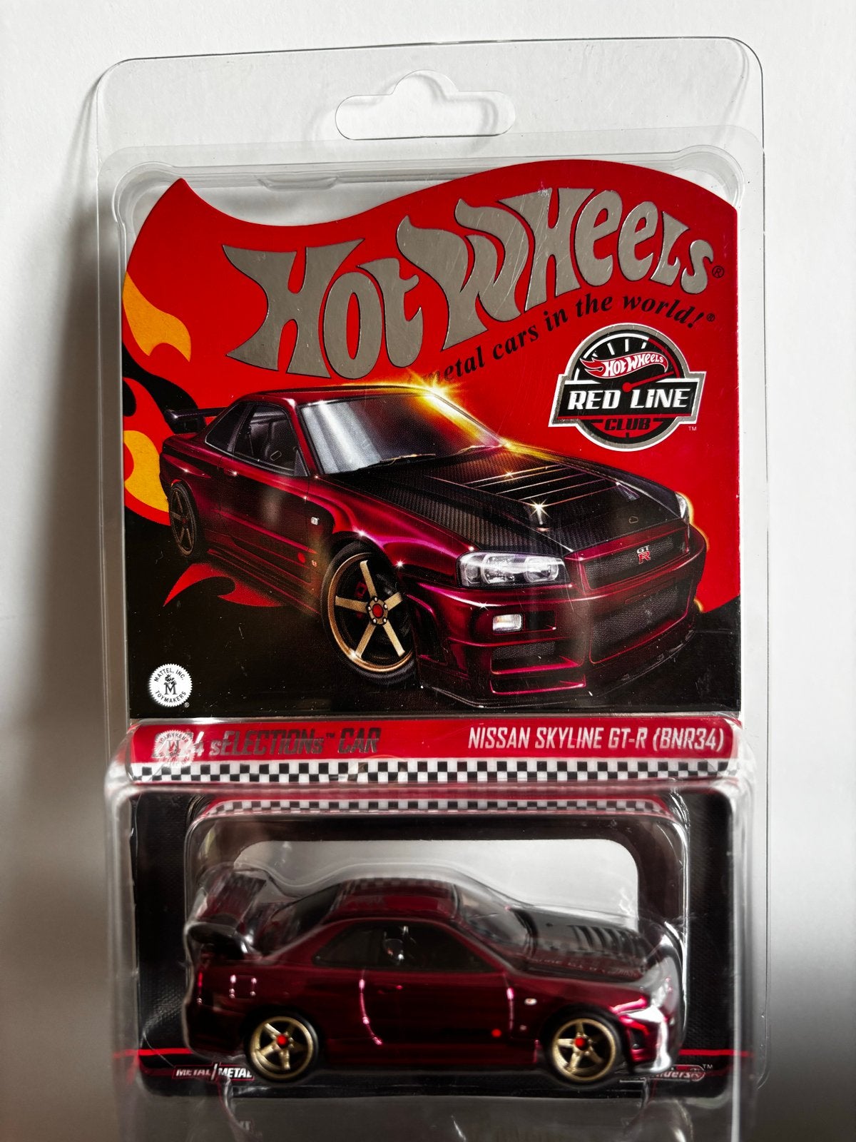 Hot Wheels RLC Nissan Skyline GT-R (BNR34) - Nieuw in verpak, Overige merken, 1:50 of kleiner, Auto, Nieuw