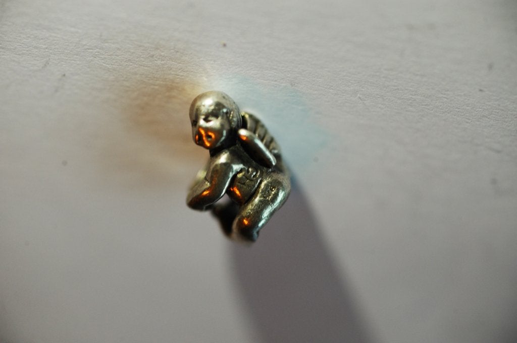 Trollbeads. Cherub bead, Sieraden, Tassen en Uiterlijk, Armbanden, Ophalen, Zo goed als nieuw, Met bedels of kralen, Zilver