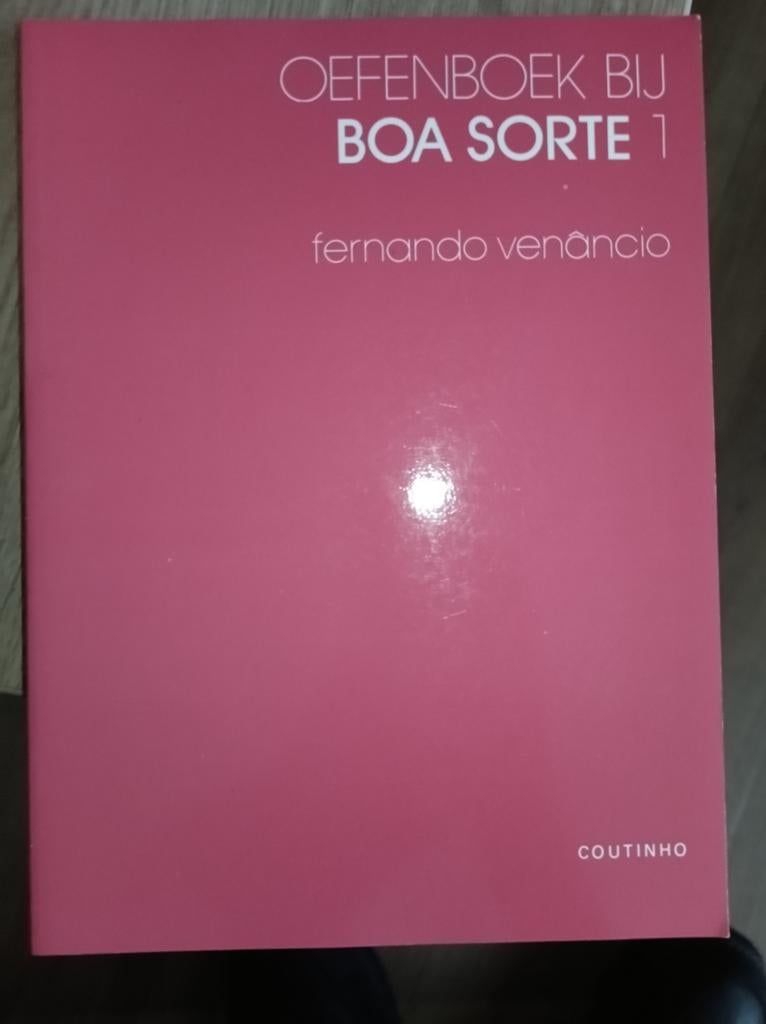 Oefenboek bij Boa Sorte 1 - Fernando Venâncio, Boeken, Non-fictie, Fernando Venâncio, Ophalen of Verzenden, Zo goed als nieuw