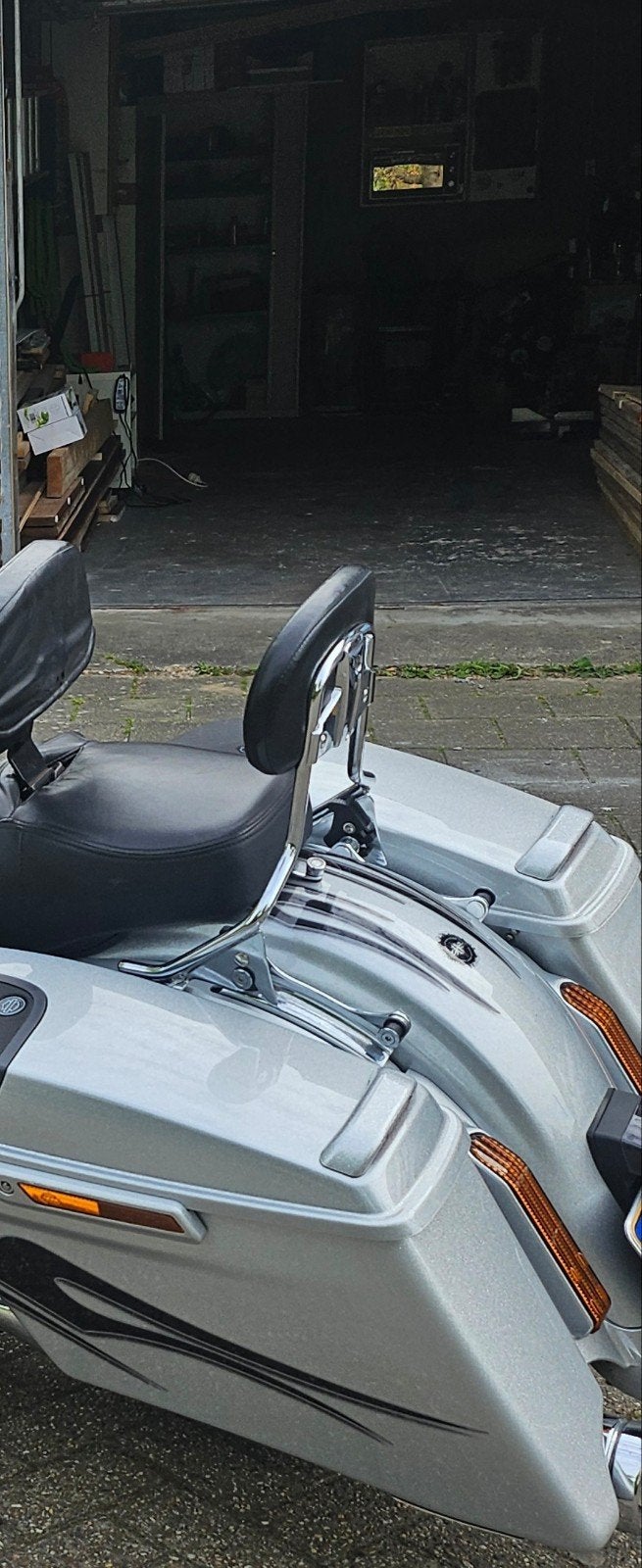 Sissybar voor Harley-Davidson Street Glide, Ophalen of Verzenden, Gebruikt