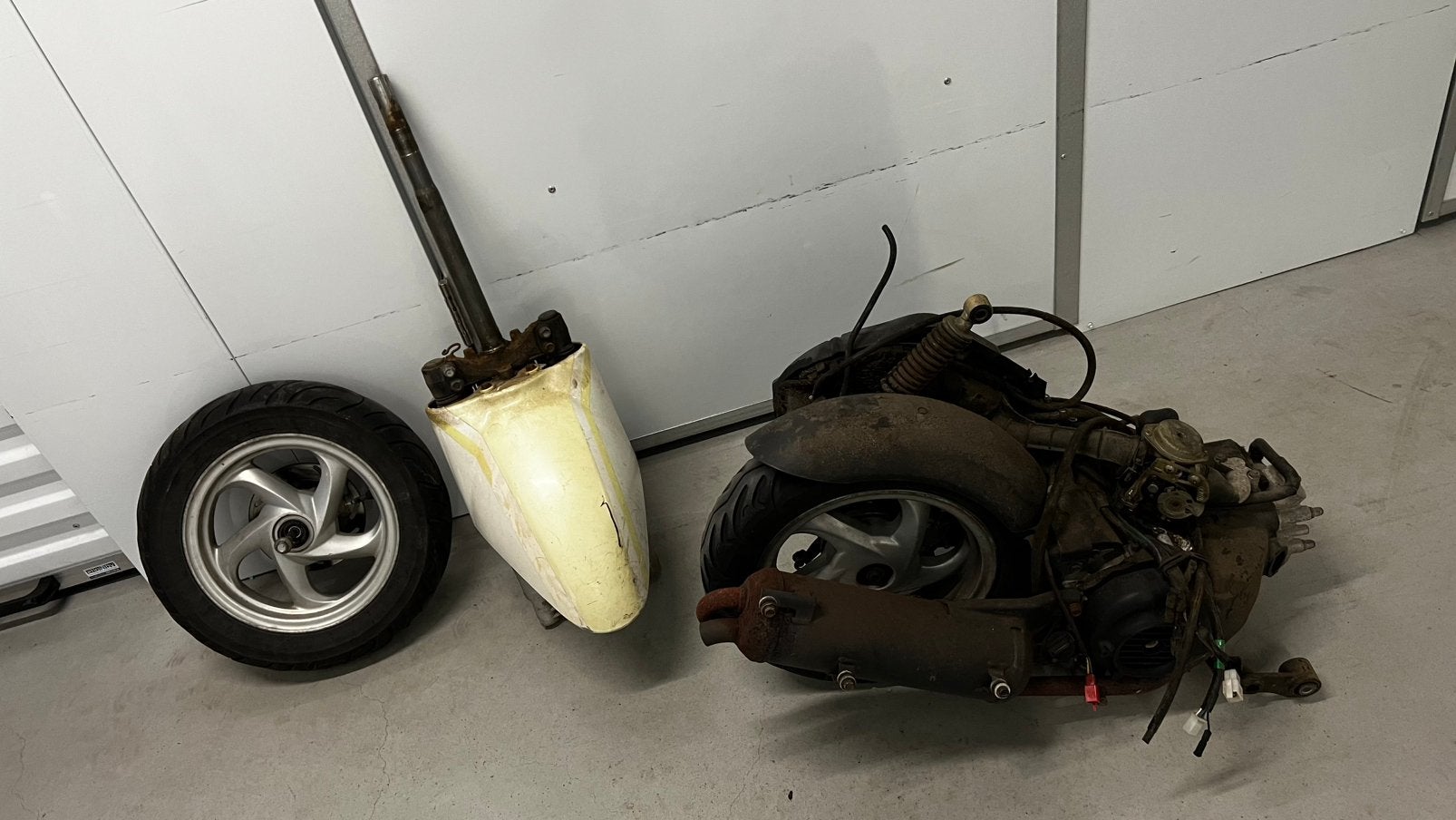 Mio sym 50cc, Motoren, Ophalen