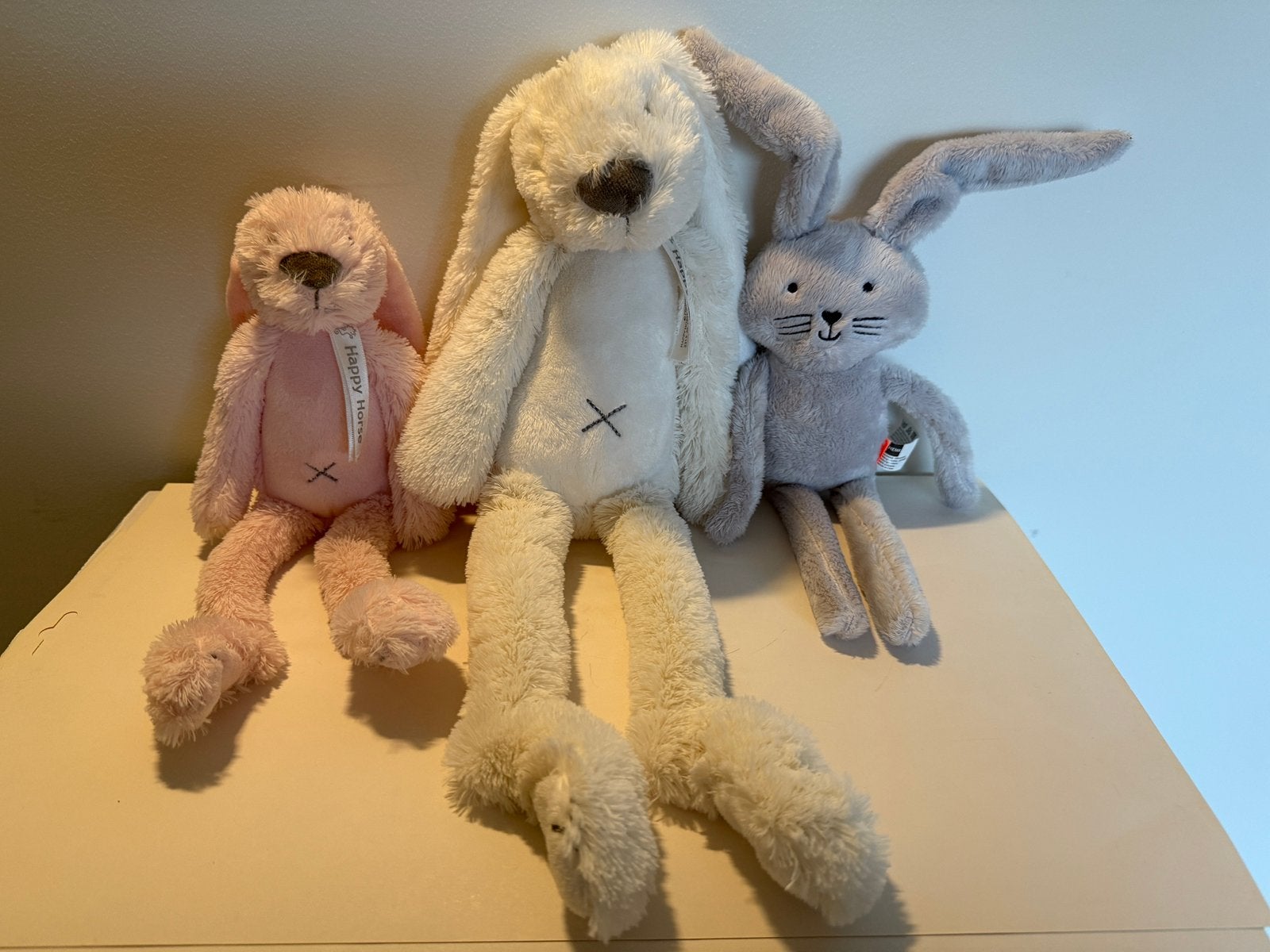 Diverse (happy horse) konijnen knuffels NIEUW!, Overige karakters, Happy Horse, Ophalen of Verzenden, Middelgroot (20 tot 80 cm)