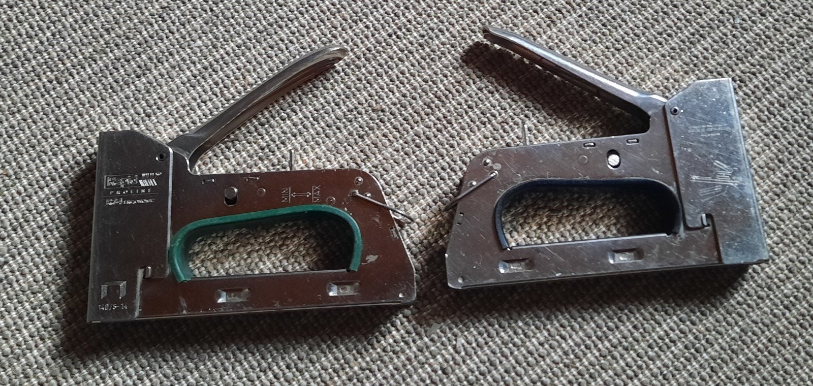 handtacker, Ophalen, Zo goed als nieuw