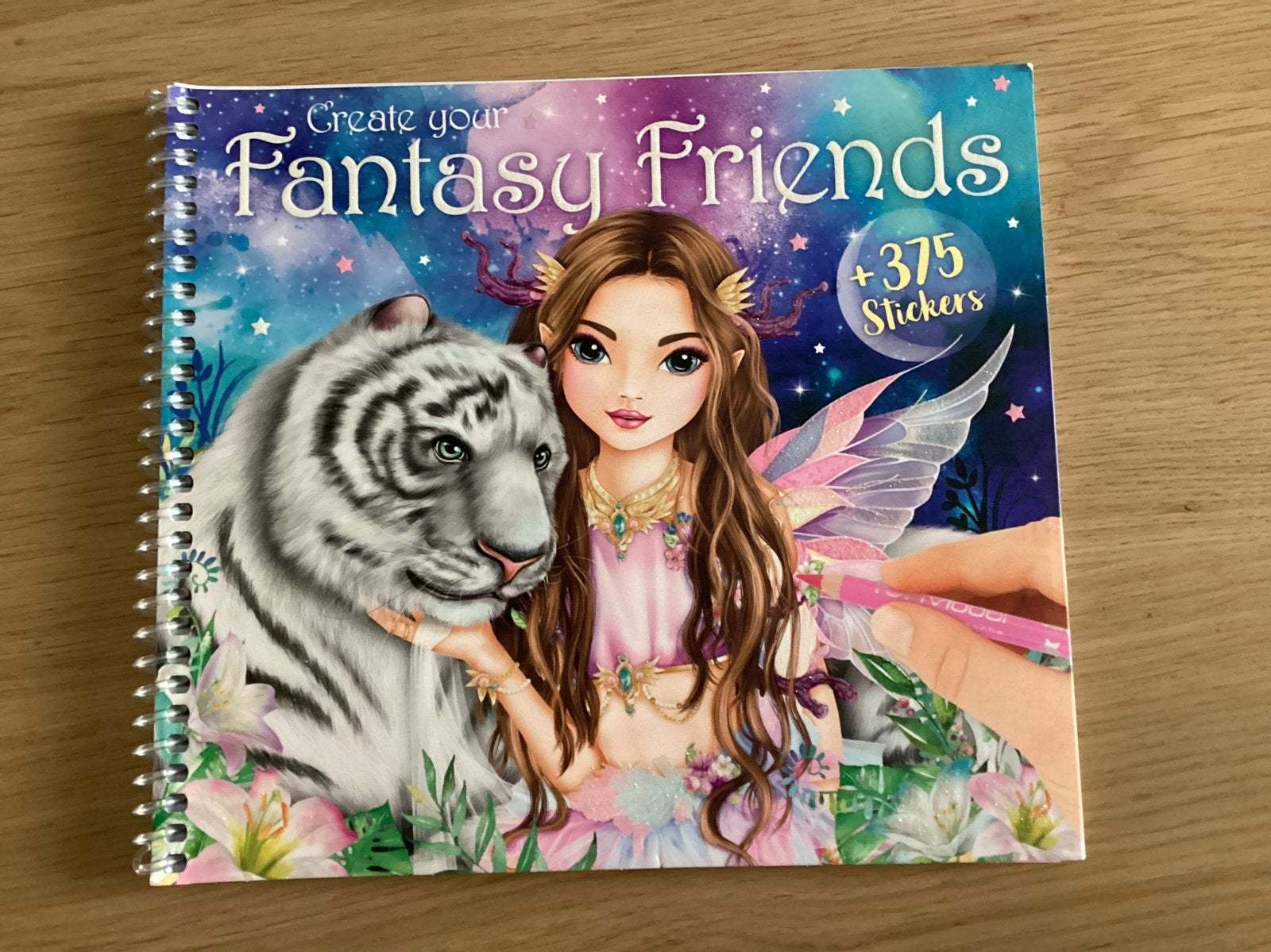 TOPModel Fantasy Friends A5 Knutselboek met Stickers, Ophalen, Fantasie, Gebruikt, Meerkleurig