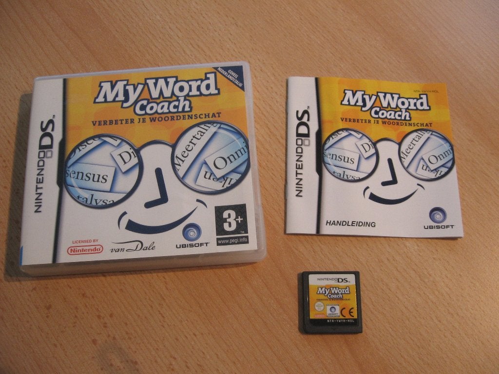 DS spel: My Word Coach, verbeter je woordenschat, Puzzel en Educatief, 1 speler, Ophalen of Verzenden, Zo goed als nieuw