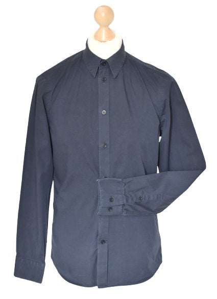 Filippa K. overhemd, shirt, antraciet, Mt. S, Verzenden, Halswijdte 38 (S) of kleiner, Zwart, Zo goed als nieuw