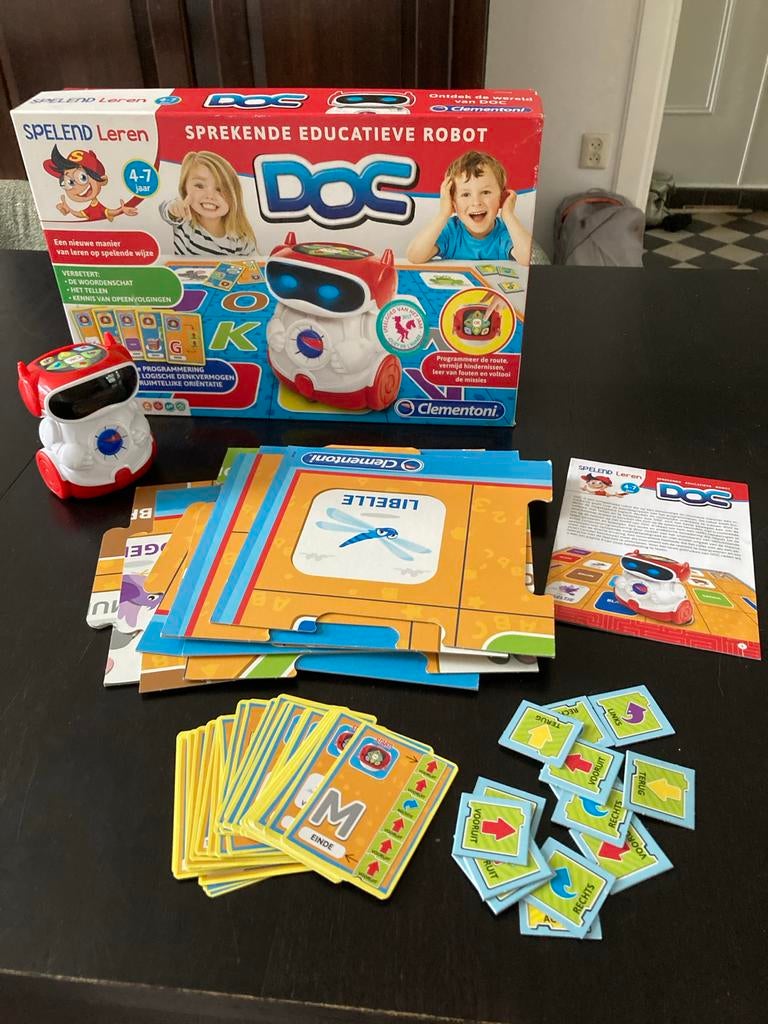 Clementoni Doc Spelend Leren: Sprekende Educatieve Robot, Kinderen en Baby's, Speelgoed | Educatief en Creatief, Ophalen, Gebruikt