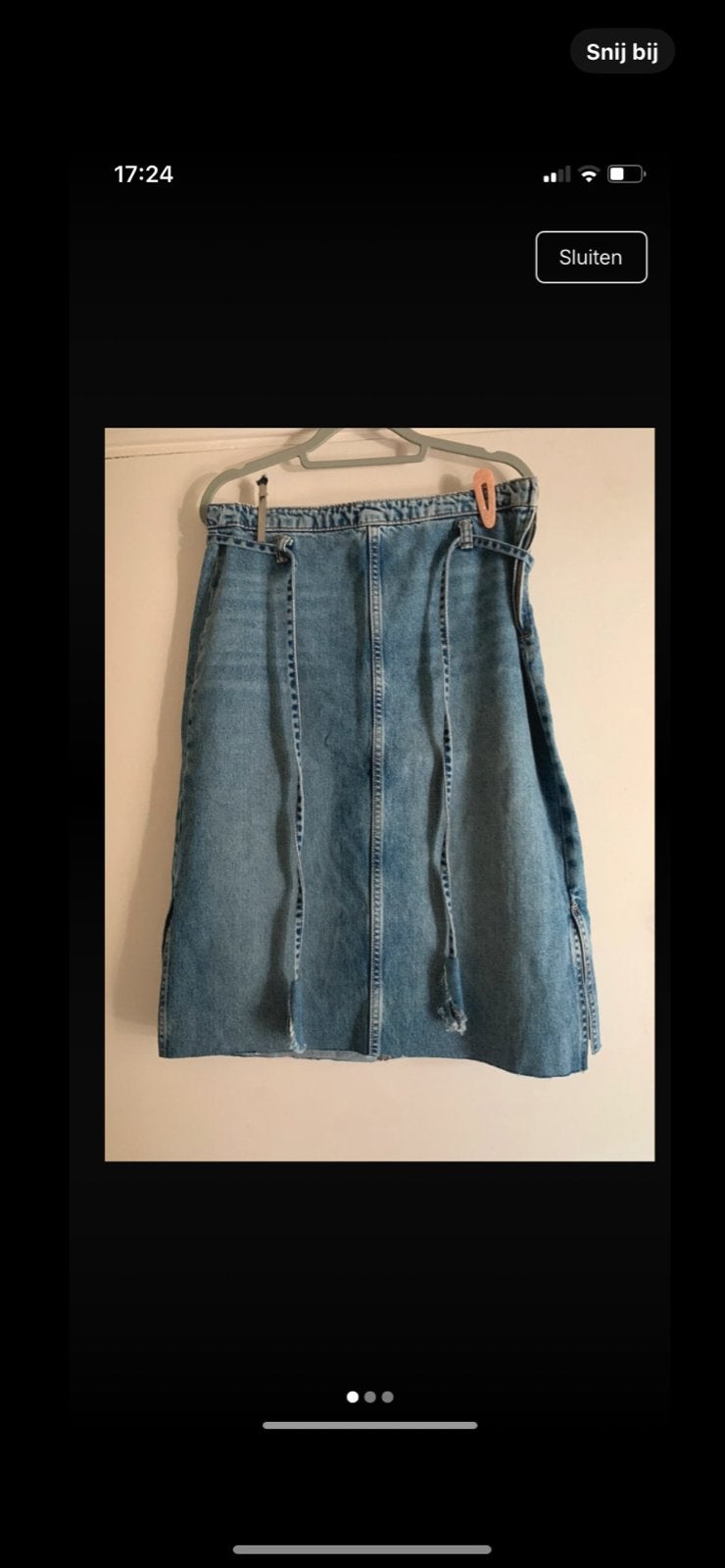 Zara denim rok maat M, Kleding | Dames, Rokken, Maat 38/40 (M), Blauw, Ophalen of Verzenden, Zo goed als nieuw
