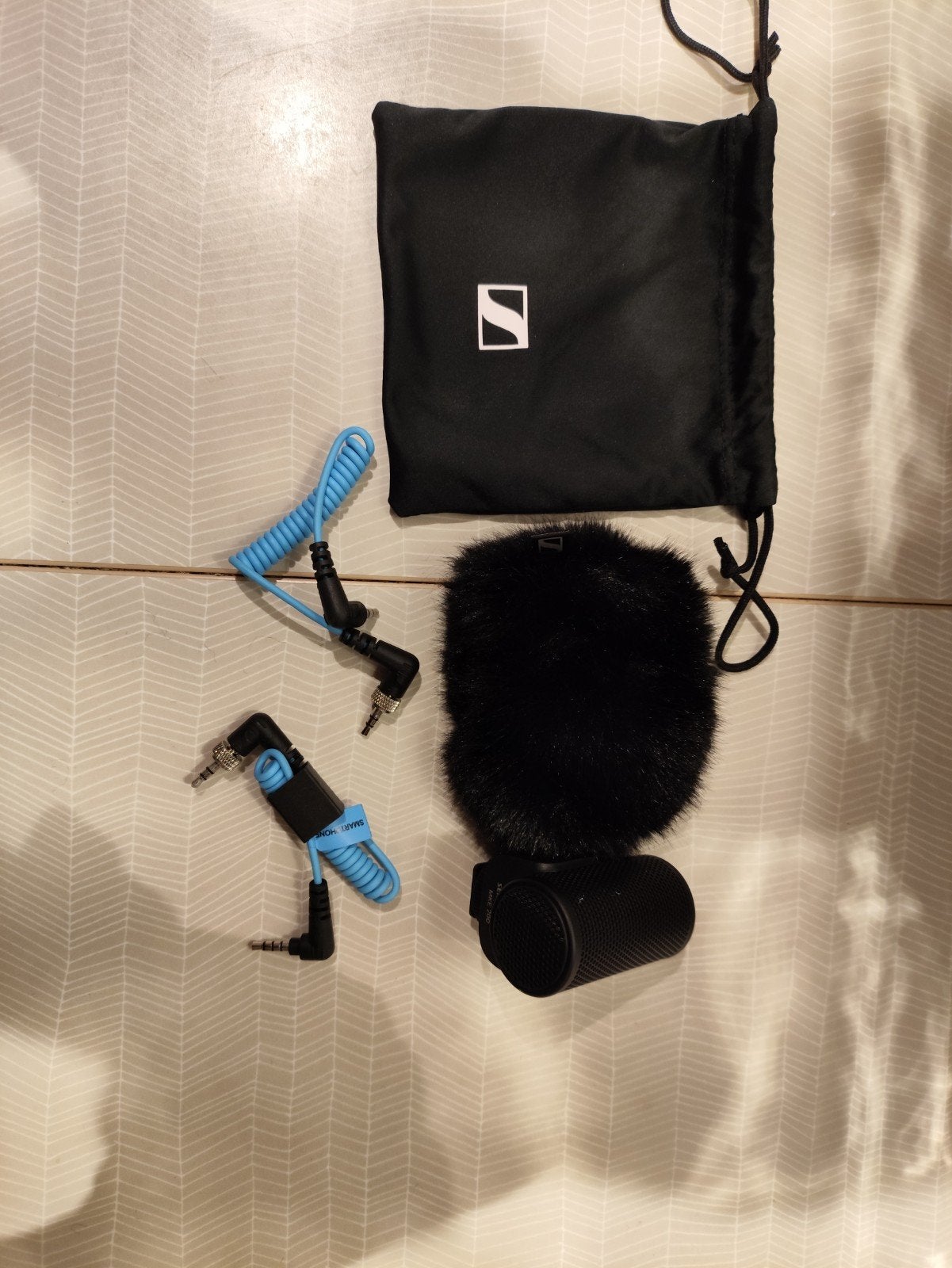 Sennheiser MKE 200 compacte microfoon voor camera/telefoon, Muziek en Instrumenten, Ophalen of Verzenden, Zo goed als nieuw, Overige typen