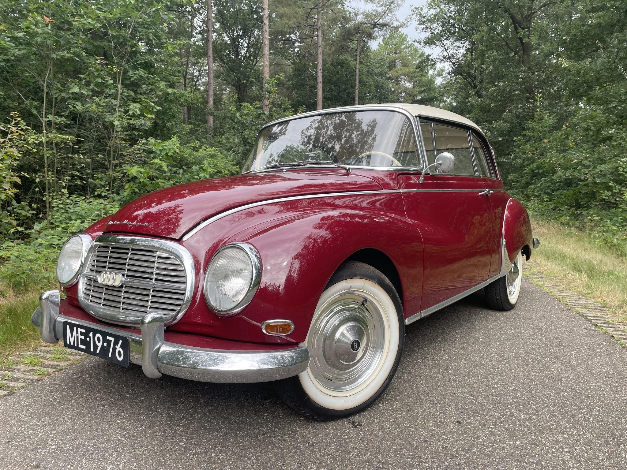 Auto union 1000 super Audi DKW NIEUWSTAAT! ZELDZAAM, Stof, Gebruikt, Overige carrosserieën, Origineel Nederlands