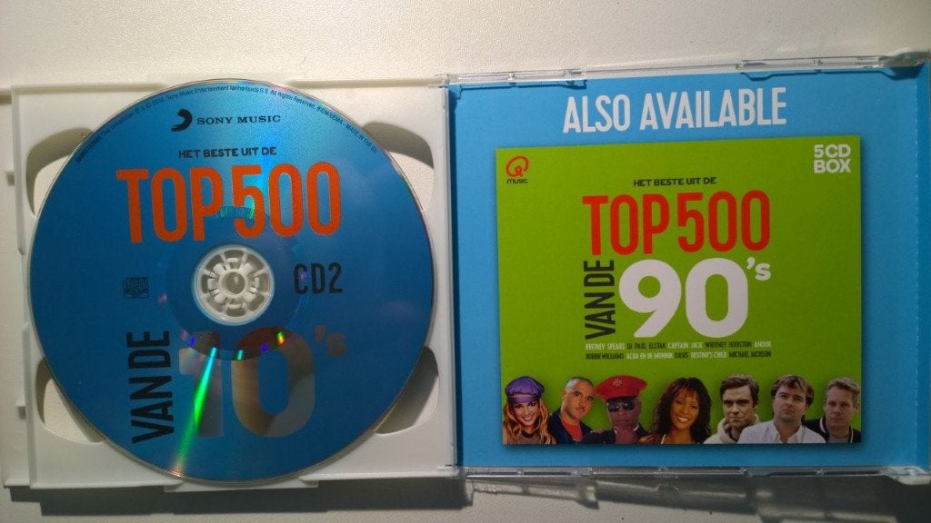 Het Beste Uit De Top 500 Van De 10's Editie 2016 (5 CD), Ophalen of Verzenden, Zo goed als nieuw, Pop, Boxset