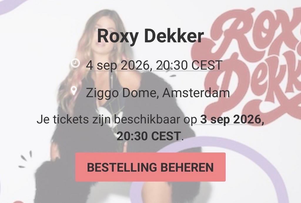 Roxy dekker 1 zitplaats 4 sep, Eén persoon, September