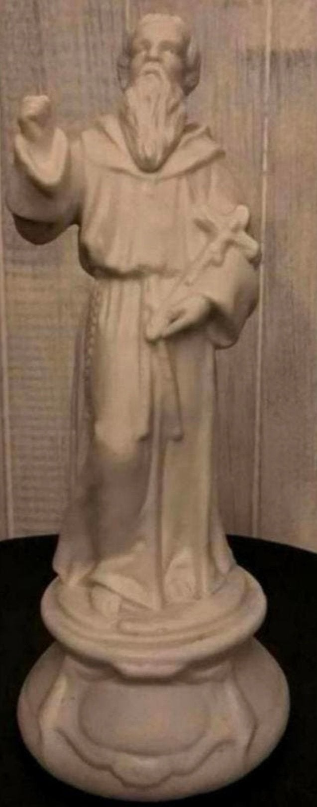 Franciscus van Assisi,mooi antiek genummerd beeld, Antiek en Kunst, Antiek | Religie, Ophalen of Verzenden
